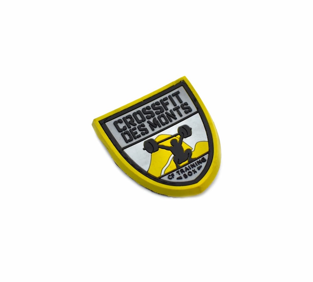 Patch Velcro® CrossFit® Des Monts FIT' & RACK